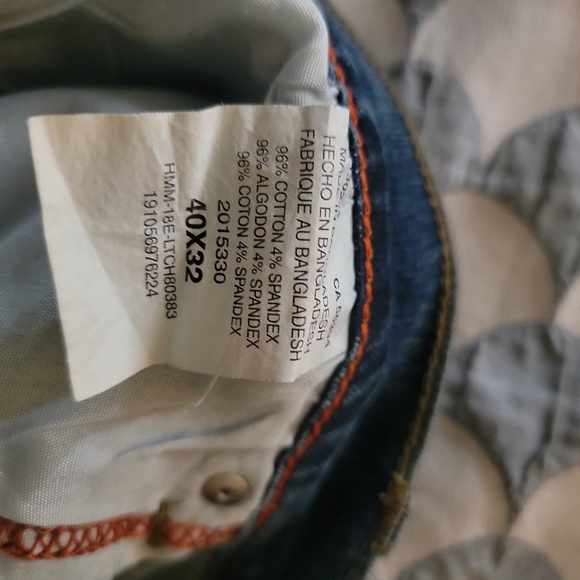 Men's Lee Reguar Fit Tapered Leg Jeans - Picture 2 of 4